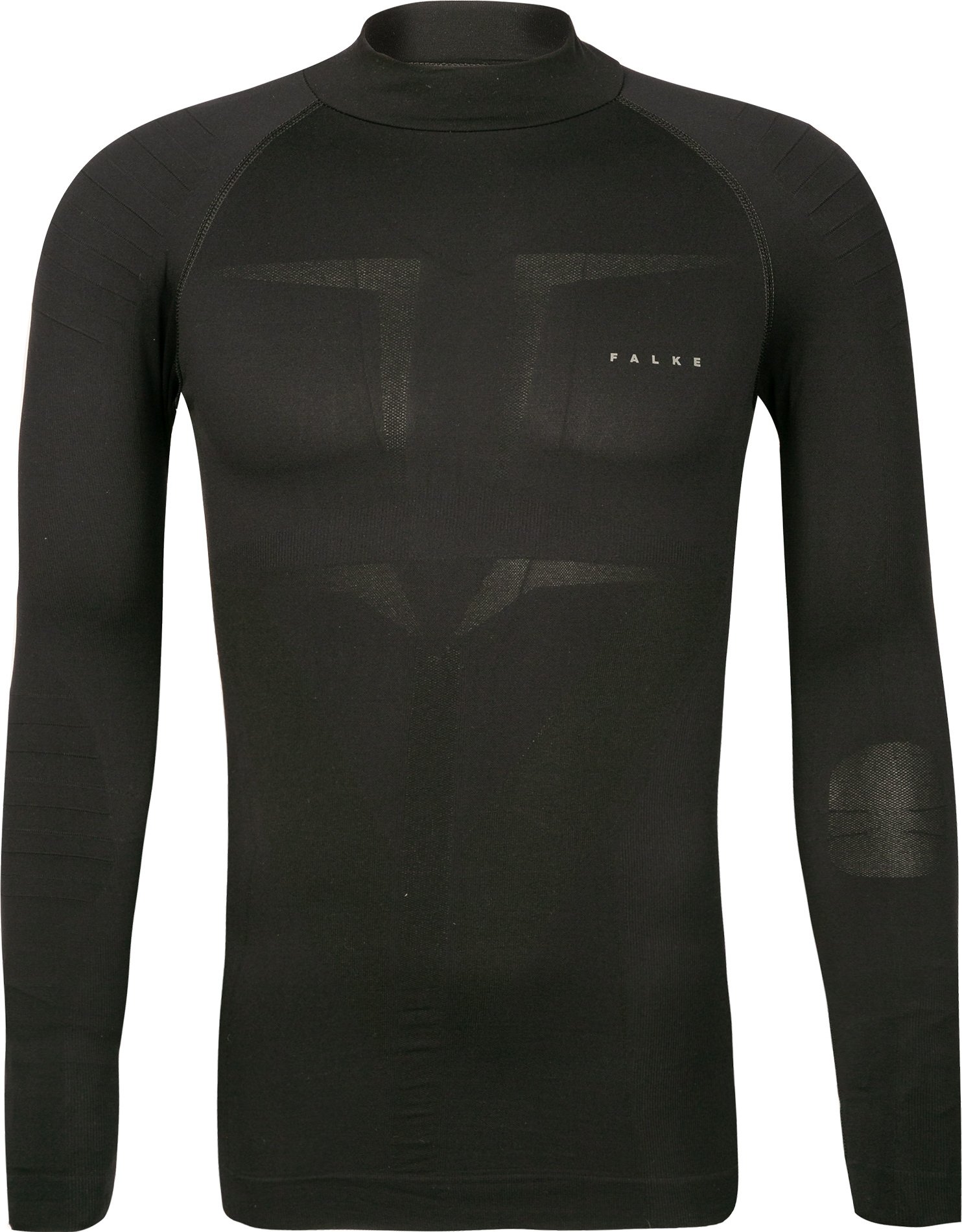 Thumbnail - Falke Herren Longsleeve schwarz Mikrofaser/Funktion unifarben