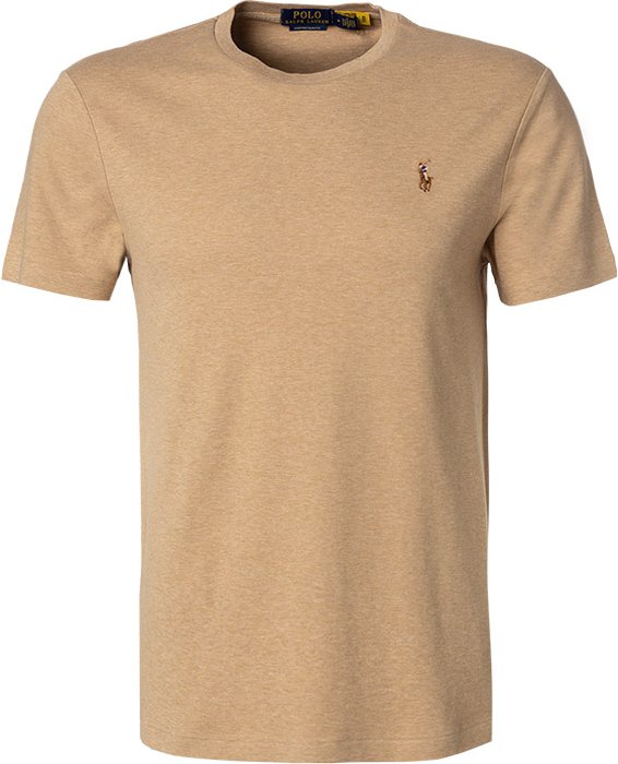Polo Ralph Lauren Herren T-Shirts beige Slim Fit