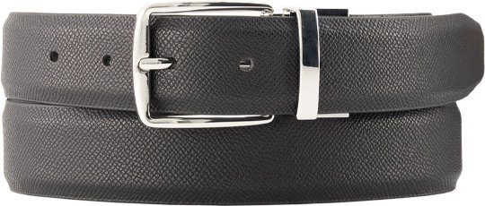 Marc O'Polo Herren Gürtel grau