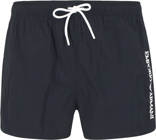 EMPORIO ARMANI Herren Badeshorts blau unifarben