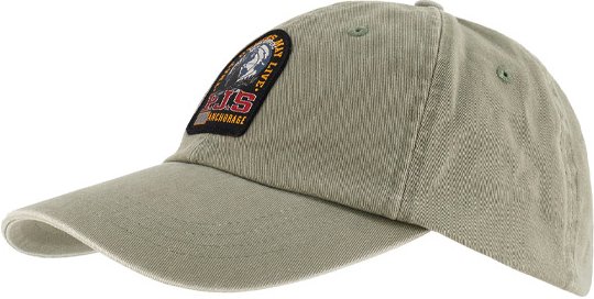 PARAJUMPERS Herren Cap grün Baumwolle & Mix