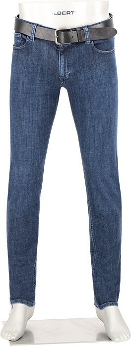Thumbnail - Alberto Herren Jeans blau Slim Fit