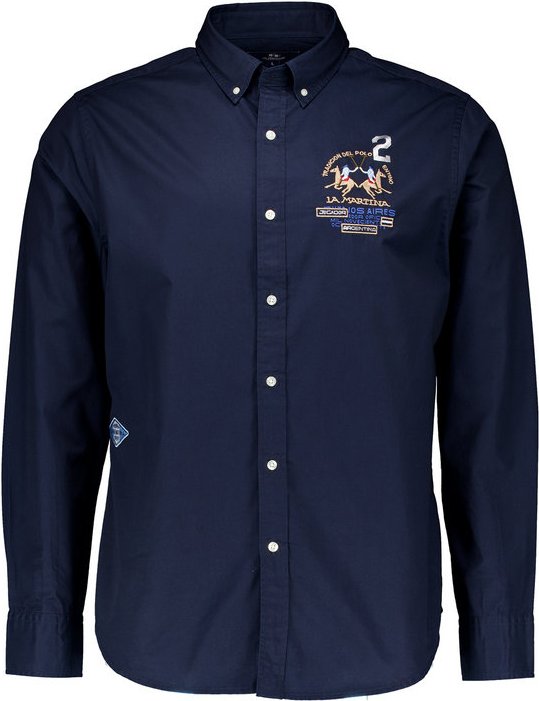 LA MARTINA Herren Hemd blau