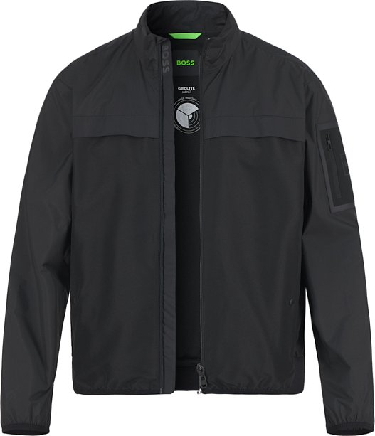 BOSS Green Herren Jacke schwarz unifarben