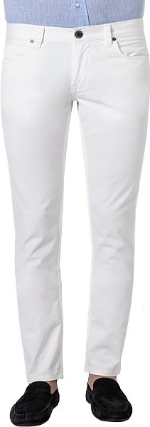 Thumbnail - Strellson Herren Hose weiß Slim Fit