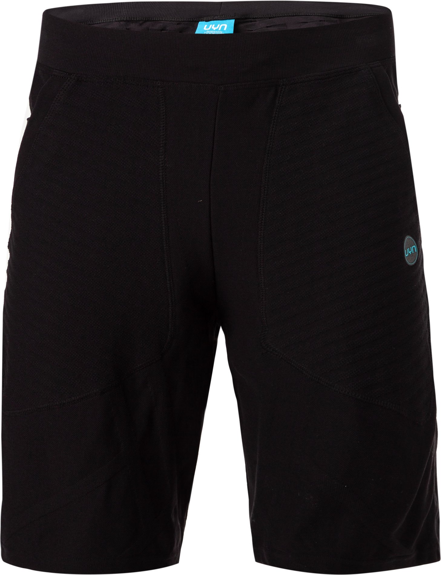Thumbnail - UYN Herren Funktionsshorts schwarz Mikrofaser/Funktion unifarben