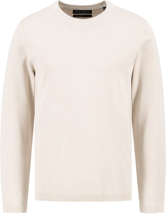 Marc O'Polo Herren Pullover beige unifarben