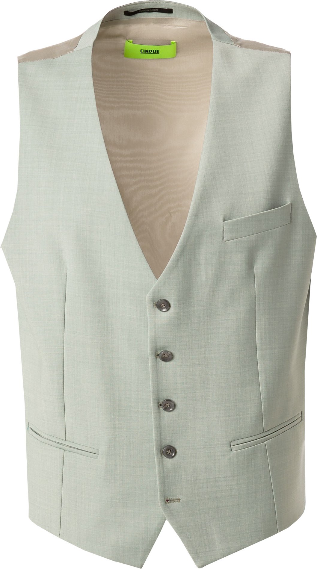 CINQUE Herren Weste grün meliert