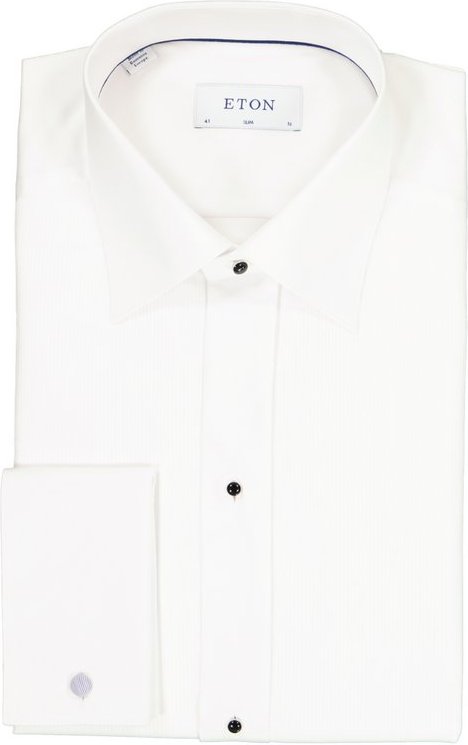 ETON Herren Smokinghemd weiß Slim Fit