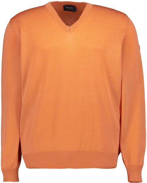 MAERZ Muenchen Herren Pullover orange unifarben