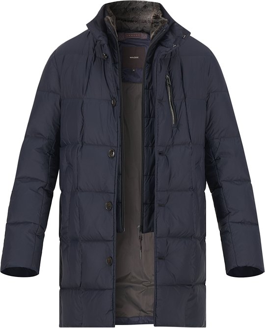 Thumbnail - Windsor Herren Jacken blau unifarben