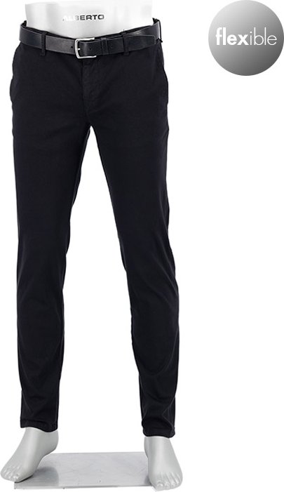 Thumbnail - Alberto Herren Jeans schwarz Slim Fit
