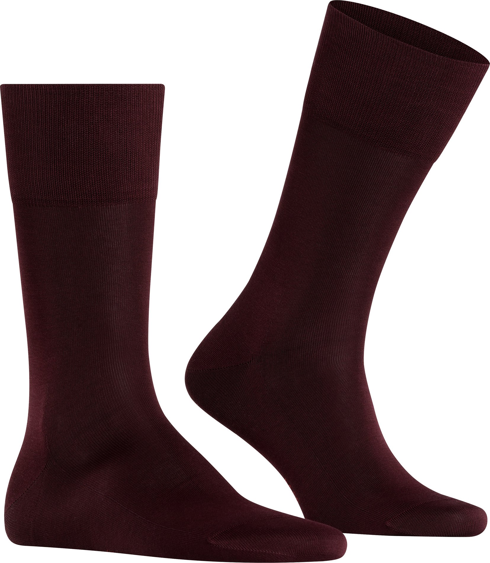 Thumbnail - Falke Herren Socken rot Baumwolle & Mix unifarben