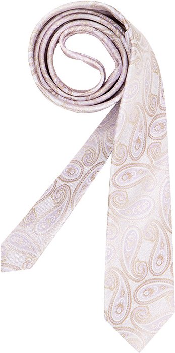 OLYMP Herren Krawatte flieder Gemustert