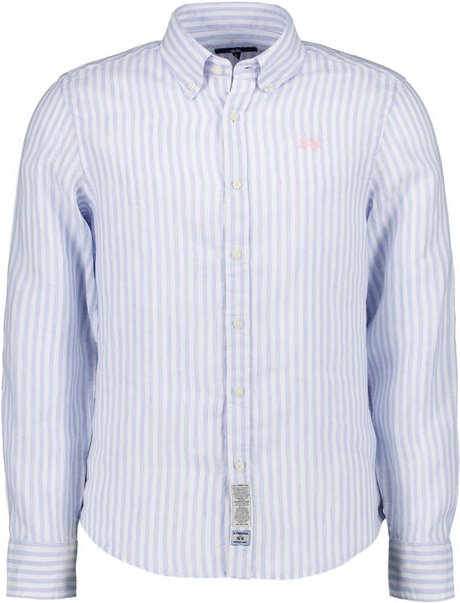 LA MARTINA Herren Hemd blau gestreift