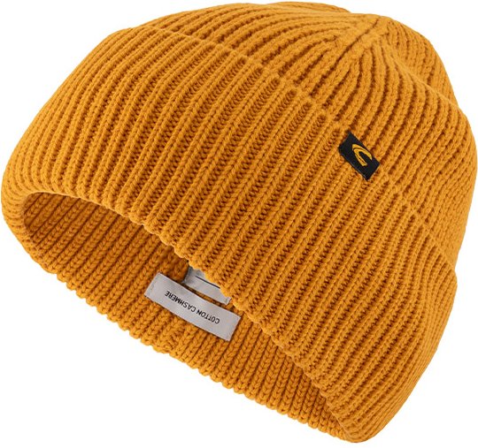 camel active Herren Mützen/Caps/Hüte orange Schur-Wolle