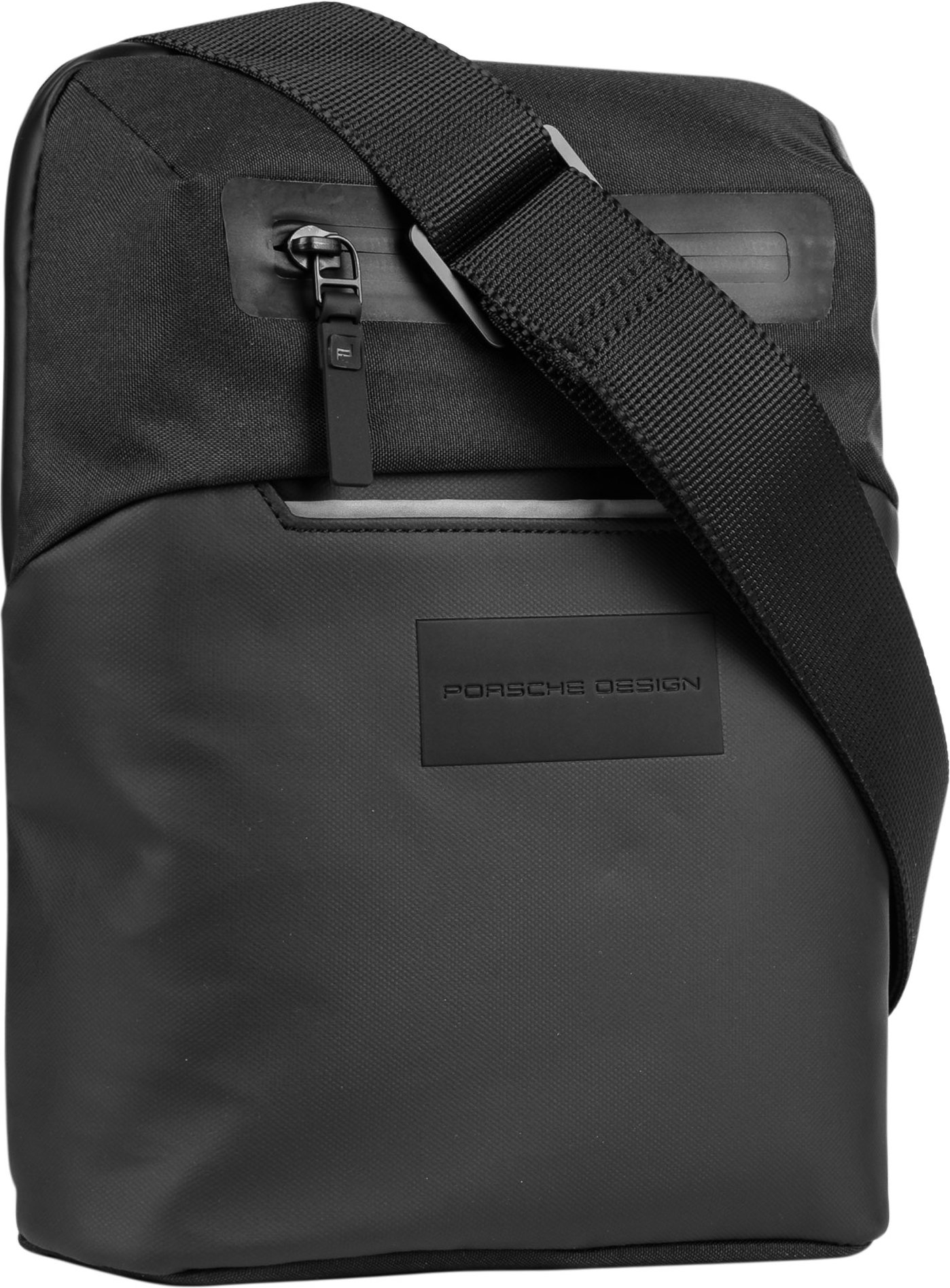 PORSCHE DESIGN Herren Schultertasche schwarz Mikrofaser/Nylon
