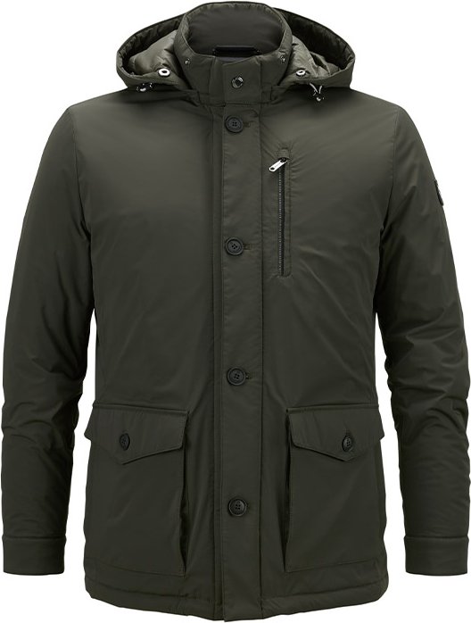 Thumbnail - MILESTONE Herren Jacke grün unifarben