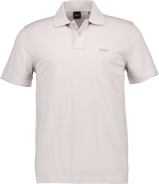 BOSS Orange Herren Polo-Shirt grau