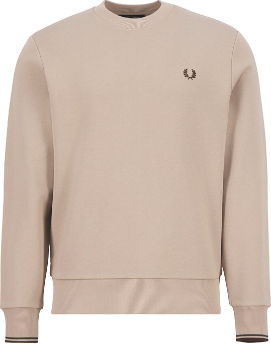 Fred Perry Herren Sweatshirt braun unifarben