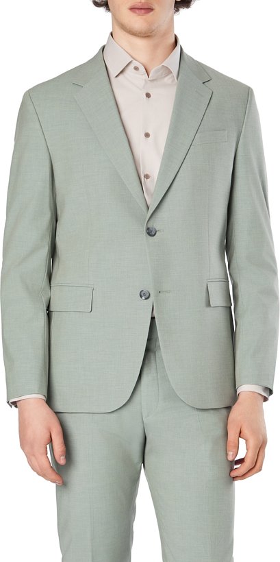 Strellson Herren Sakkos grün Slim Fit