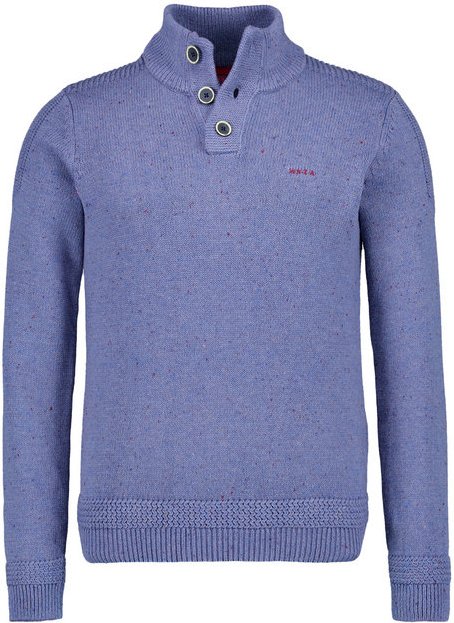 N.Z.A. Herren Troyer blau unifarben