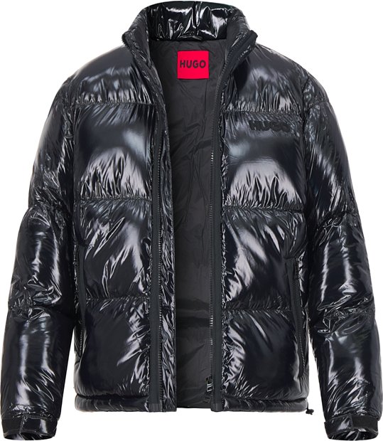 HUGO Herren Jacken schwarz unifarben