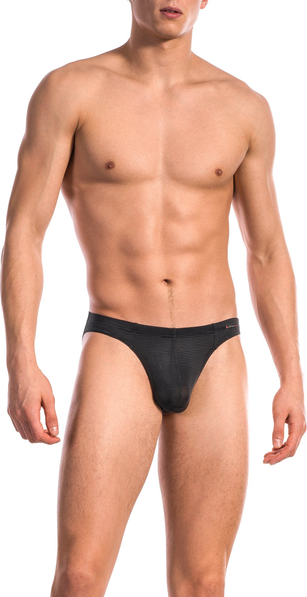 Olaf Benz Herren Slip schwarz Mikrofaser/Funktion unifarben