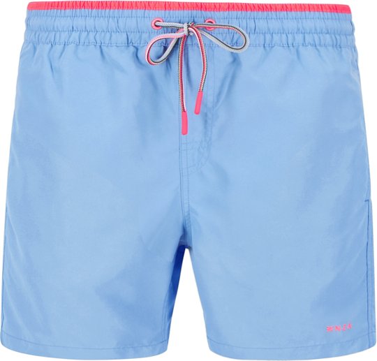N.Z.A. Herren Badeshorts blau unifarben