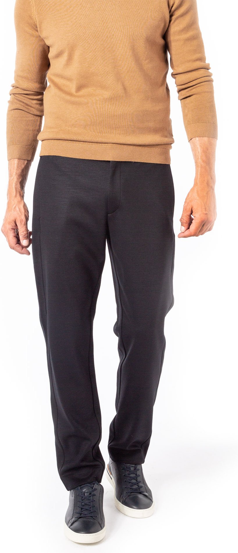 BOGNER Herren Hose schwarz meliert