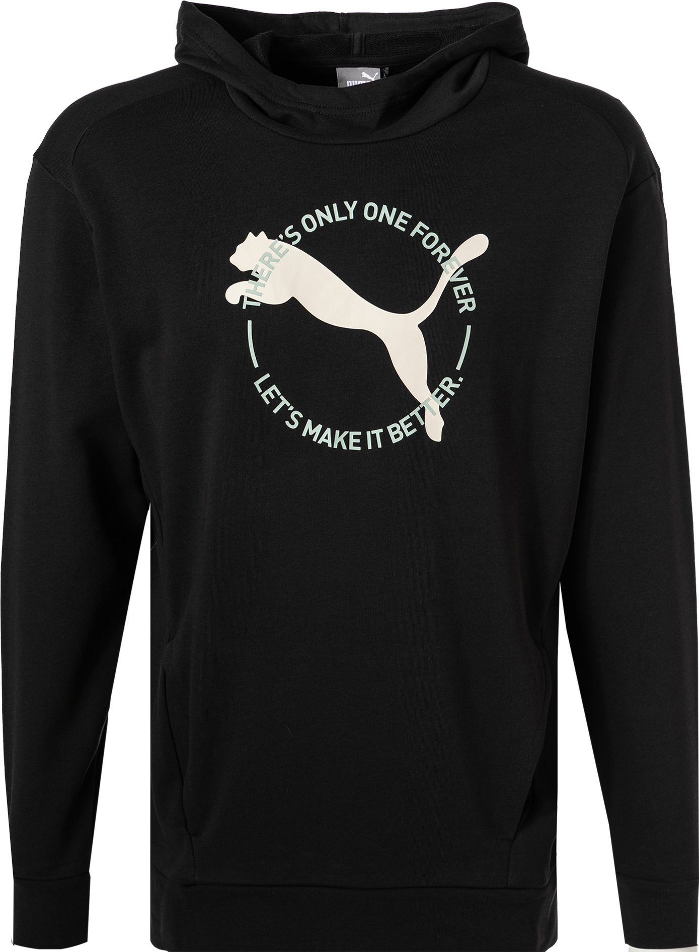 PUMA Herren Hoodie schwarz