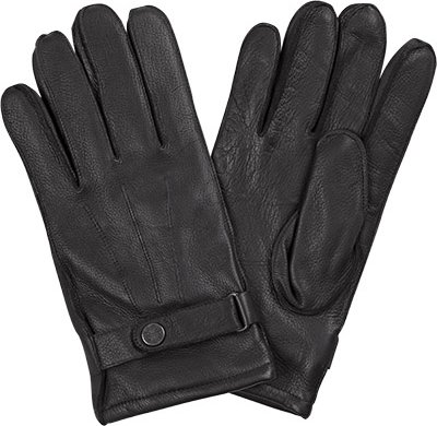 Thumbnail - PEARLWOOD Herren Handschuhe schwarz Hirschleder