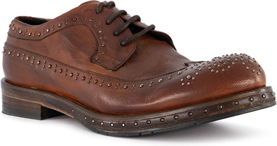 Hamlet Herren Derby braun Glattleder