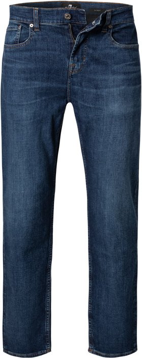 7 for all mankind Herren Jeans blau