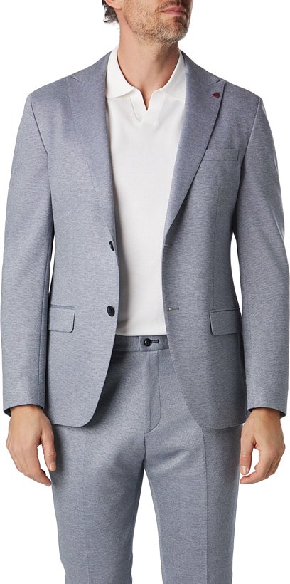 ROY ROBSON Herren Sakkos blau Slim Fit