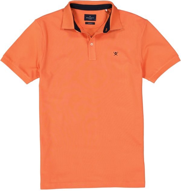HACKETT Herren Polo-Shirt orange Classic Fit