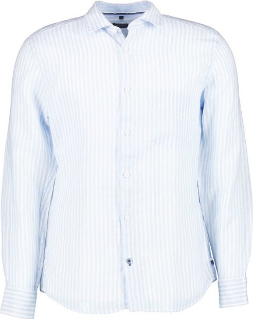 Thumbnail - OLYMP Herren Hemd blau gestreift