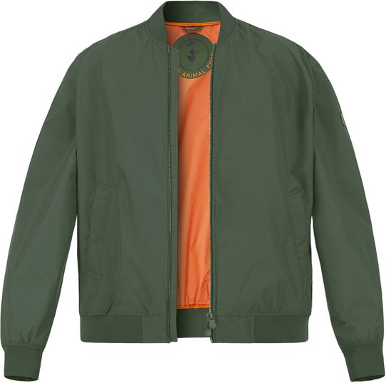 SAVE THE DUCK Herren Funktionsblouson grün unifarben