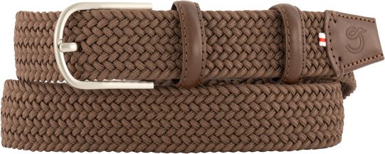 Thumbnail - LA BOUCLE Herren Gürtel braun Textil