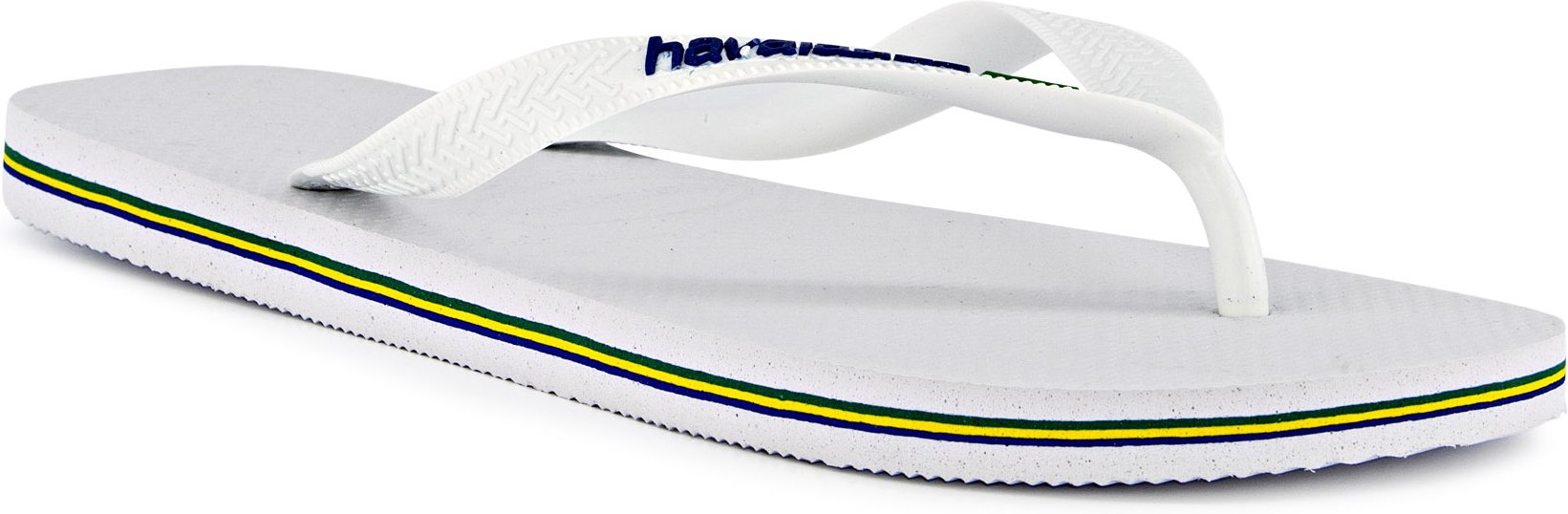 havaianas Herren Zehensandalen weiß Gummi