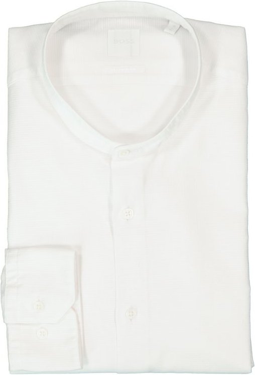 BOSS Black Herren Hemd weiß