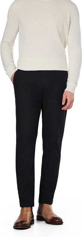 Strellson Herren Hosen blau meliert Slim Fit