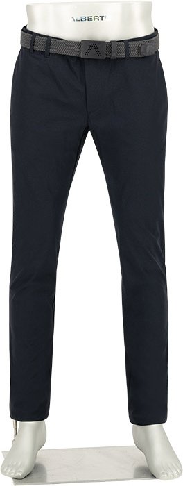 Alberto Golf Herren Golfhose blau gemustert Slim Fit