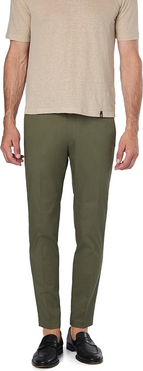 Strellson Herren Hose grün Slim Fit