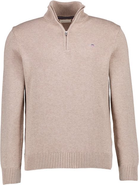 Thumbnail - Gant Herren Pullover beige unifarben