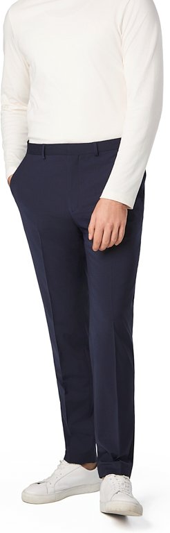 HUGO Herren Hose blau Slim Fit