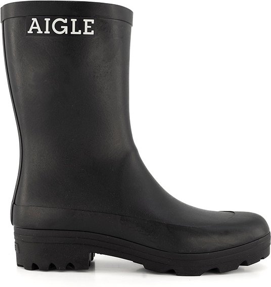 Aigle Herren Gummistiefel schwarz Gummi