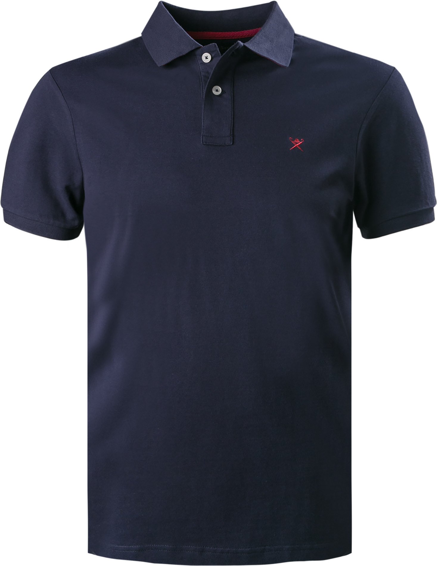 Thumbnail - HACKETT Herren Polo-Shirt blau Slim Fit