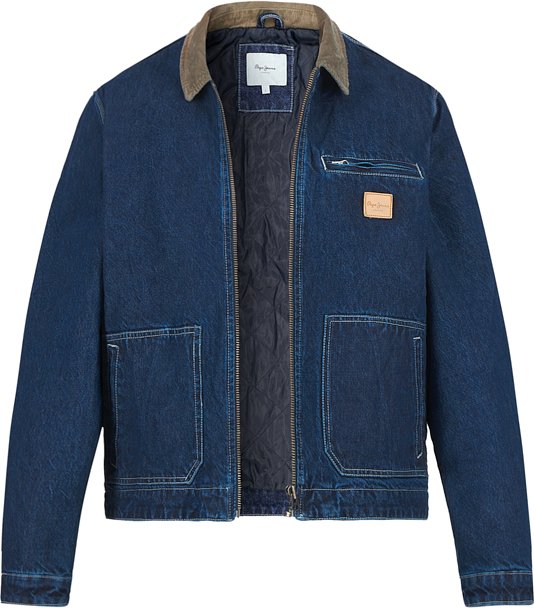 Pepe Jeans Herren Jacken blau unifarben
