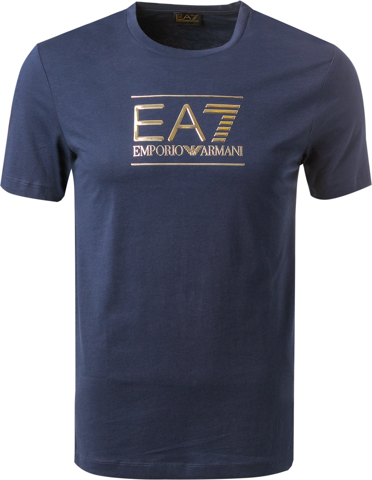 EA7 Herren T-Shirt blau